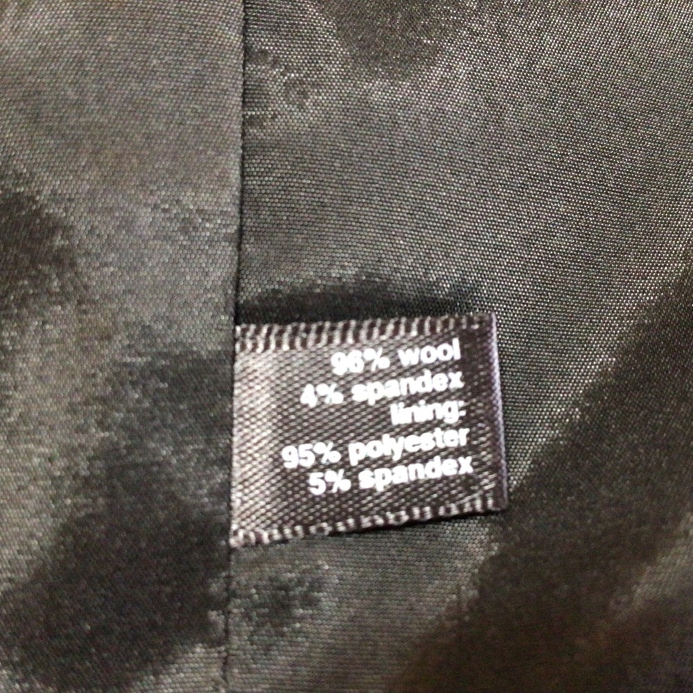 LUXE The Limited Black Wool Skirt 2 - Picture 8 of 9